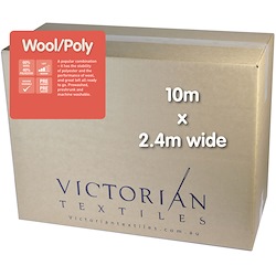 Wool 60%/Poly 40% - 2.4m x 10m Box